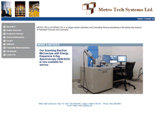 Tablet Screenshot of metrotechsystems.ca